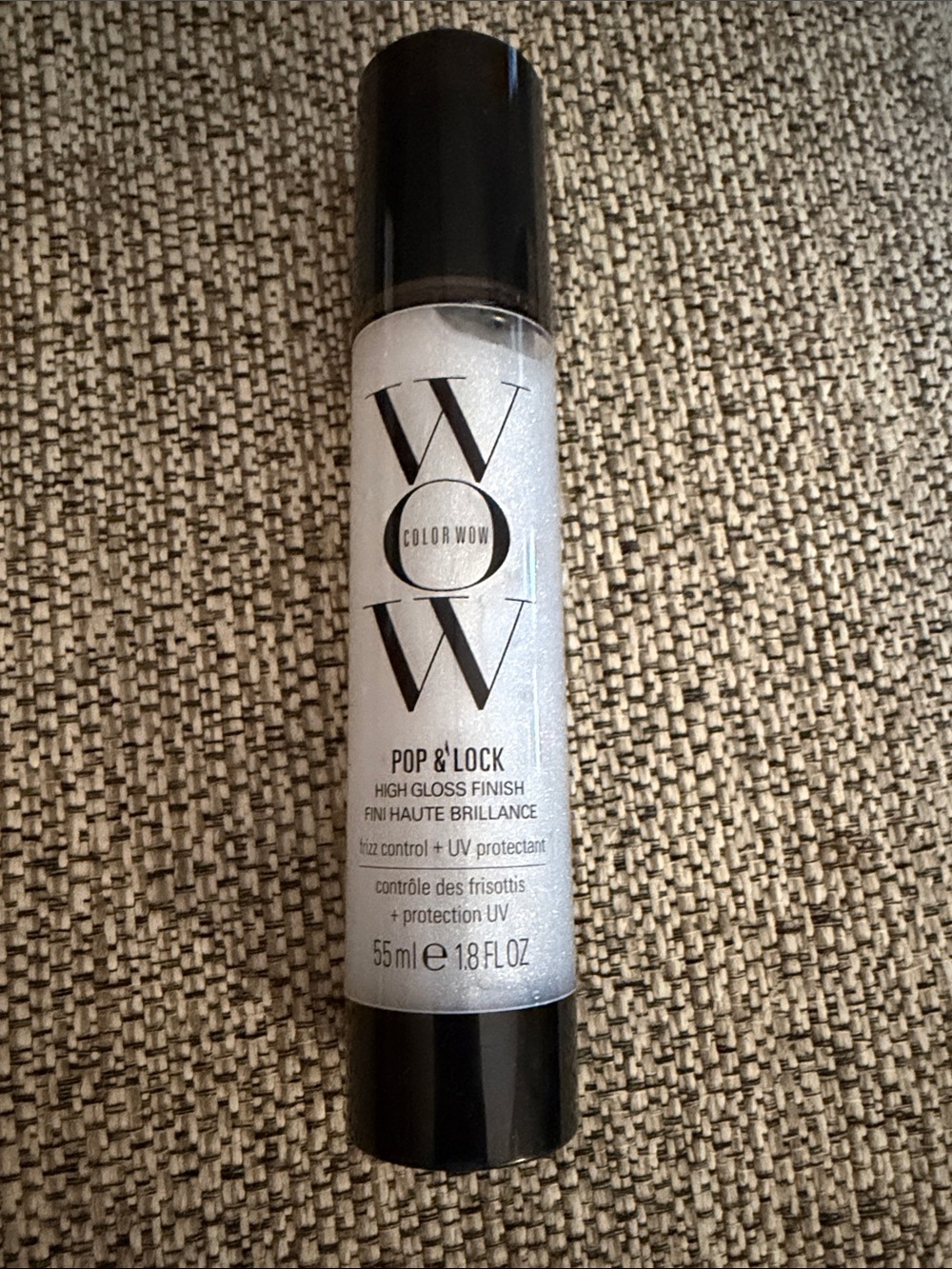 Pop & Lock High Gloss Finish Spray — White Shimmer